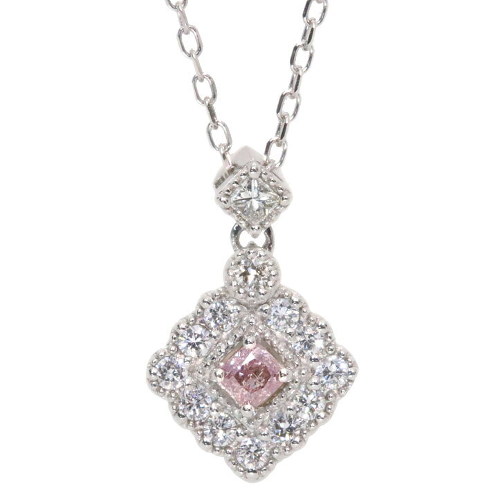 楽天市場】ピンクダイヤモンド 0.077ct FANCY INTENSE PURPLISH PINK 