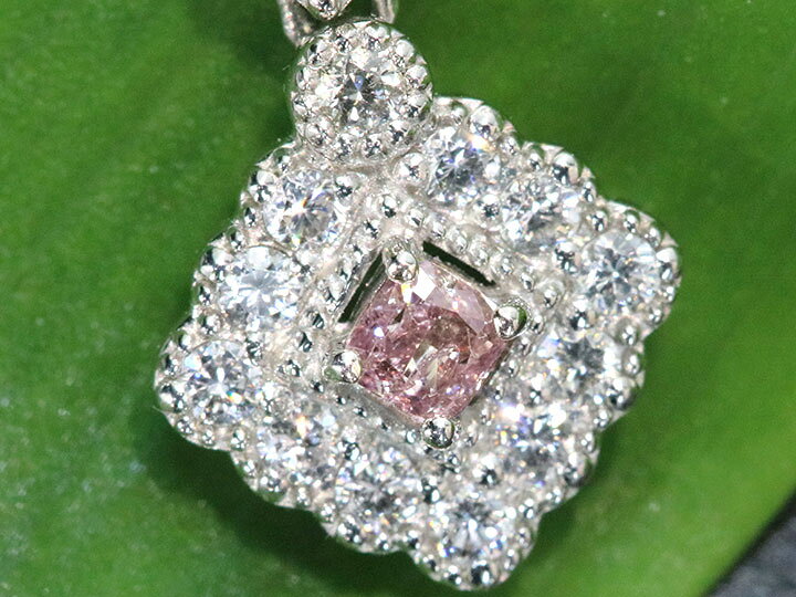 楽天市場】ピンクダイヤモンド 0.077ct FANCY INTENSE PURPLISH PINK 