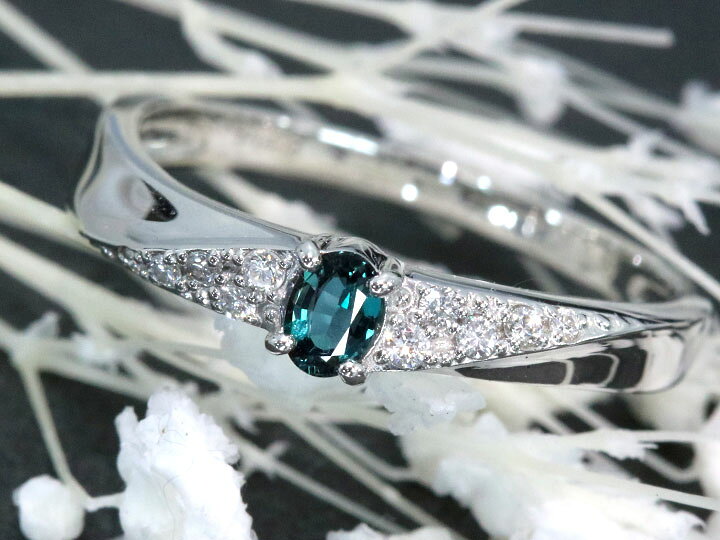 楽天市場】アレキサンドライト 0.12カラット ダイヤモンド 0.07  