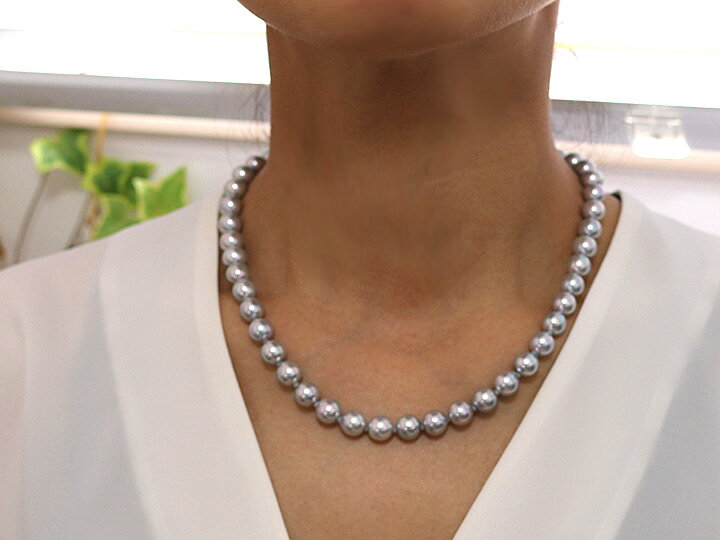 楽天市場】【ギフト応援プライス】ナチュラル・天然色 グレーパール  