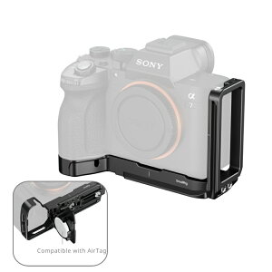 SmallRig 6034 Sony A7 V / A7R V / A7 IV / A7S III / A1 / A7R IV�pL���^�}�E���g�v���[�g�i�G�A�^�O�X���b�g�t���j