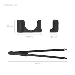 SmallRig �p�i�\�j�b�N LUMIX L10�p ���U�[�n�[�t�P�[�X�L�b�g�i�u���b�N/�u���E���j SR6274/SR6275