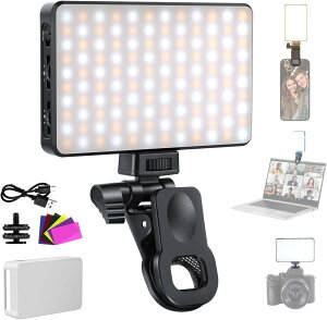 NEEWER BASICS BL120B LED�B�e���C�g �X�}�z�p �r�f�I���C�g �R���p�`�u�� iPhone �N���b�v�I���� ���B�胉�C�g �o�C�J���[�����\ CPL�t�B���^�[/�O�r/�X�}�z�z���_�[�t�� ���^�y�� ���D���C�g ���