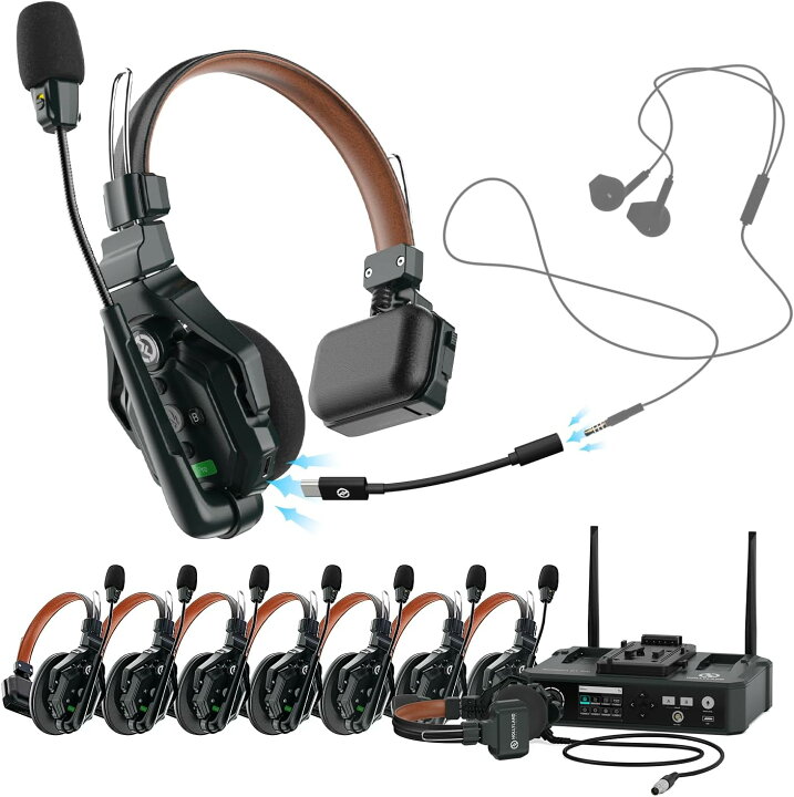 楽天市場】Hollyland Solidcom C1 Pro-HUB8s In-Earバージョン 