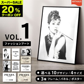 ★スーパーSALE★最大20%offクーポン[公式] ARTHAUS 【vol_1 ファッション系 アート 選べる10デザイン｜4サイズ｜3タイプ｜日本製】 アートポスター A4 A3 A2 A1 ポスター キャンバス インテリア アートパネル フレーム ブランド オマージュ ギフト おしゃれ 送料無料