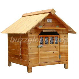 屋外用 耐候性 木製 天然木 犬小屋 ペットハウス ドッグハウス 犬舎 三角屋根 脚付き 小型犬 中型犬 通気性