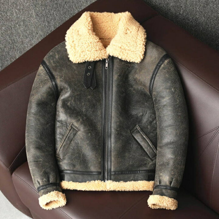 楽天市場】レザージャケット メンズ 本革 ジャケット メンズ ウール  