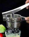 簡単 フルーツ絞り器 ハンドジューサー しぼり器 水抜き 果汁 レモン絞り機 手動ジューサー レモン絞り 野菜 果物しぼ…