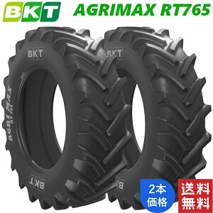 710/70R42 BKT �_�k�p ���W�A�� �^�C�� AGRIMAX RT765 (�`���[�u���X�^�C�v) 2�{ �g���N�^�[ 20.8R46 �y�@�l���Ĕ�������z�y�݌ɏ󋵗v�₢���킹�z