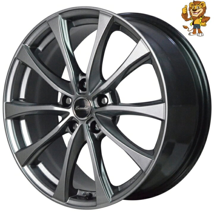 楽天市場】ホイール4本セット HOT STUFF Exceeder E07 (DS) 17インチ 