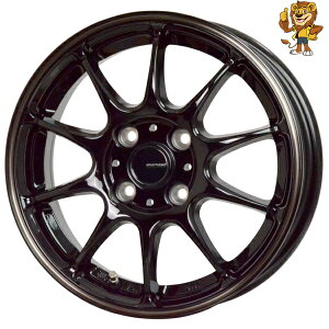 zC[4{Zbg HOT STUFF G.speed P-07 (BK/BR) 16C` 5.5J PCDF100/4H CZbgF50 W[Xs[h P-07