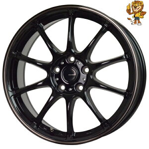 zC[4{Zbg HOT STUFF G.speed P-07 (BK/BR) 16C` 6.5J PCDF100/5H CZbgF48 W[Xs[h P-07