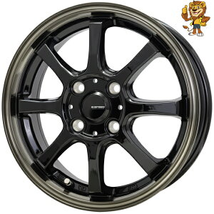 zC[4{Zbg HOT STUFF G.speed P-08 (BK/BR) 15C` 4.5J PCDF100/4H CZbgF45 W[Xs[h P-08