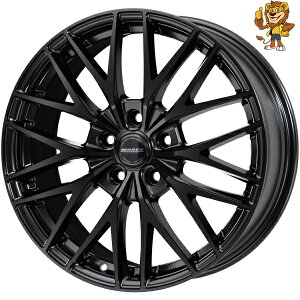�z�C�[��4�{�Z�b�g HOT STUFF WAREN W07 (MBK) 19�C���` 7.5J PCD�F114.3/5H �C���Z�b�g�F38 ���@�[����