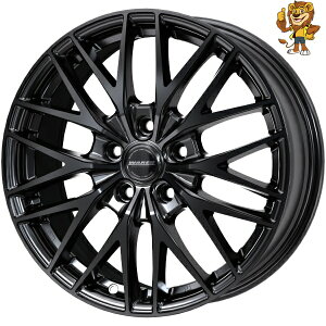 �z�C�[��4�{�Z�b�g HOT STUFF WAREN W07 (MBK) 15�C���` 6.0J PCD�F100/5H �C���Z�b�g�F45 ���@�[����