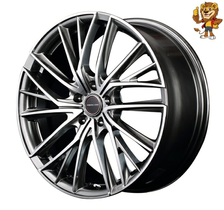 楽天市場】ホイール4本セット MID VERTEC ONE VULTURE (HS1) 18インチ 
