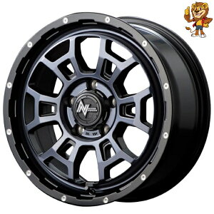 ホイール4本セット MID NITRO POWER H6 SLUG (BPBC) 17インチ 6.5J PCD:100/4H インセット:45 ナイトロパワー H6 スラッグ