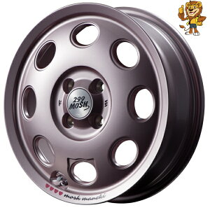 ホイールのみ1本 MID 299 MOSH MANEKI (MOMO) 15インチ 4.5J PCD:100/4H インセット:45 ニクキュウ モッシュ マネキ