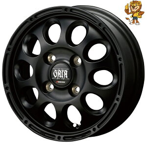 ホイールのみ1本 MID GAIA X (MBK) 12インチ 3.5B PCD:100/4H インセット:45 ガイア クロス