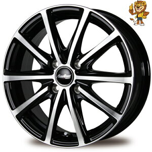 zC[4{Zbg MID EUROSPEED V25 (BKP) 14C` 5.5J PCD:100/4H CZbg:45 [Xs[h V25