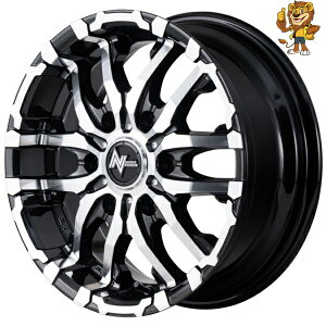zC[4{Zbg MID NITRO POWER M26 CROSSFANG (BKM/MC) 16C` 6.5J PCD:139.7/6H CZbg:48 iCgp[ M26 NXt@O