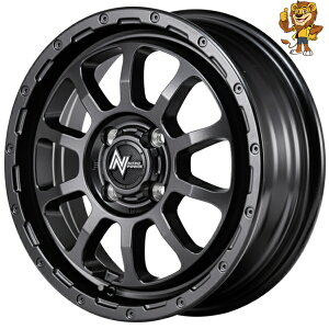 zC[4{Zbg MID NITRO POWER M10 PERSHING BARREL BLACK EDITION (BB) 14C` 4.5J PCD:100/4H CZbg:45 iCgp[ M10 p[VO