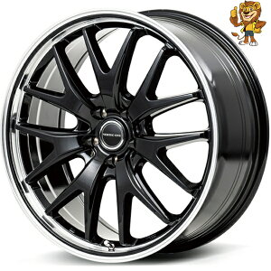 ホイール4本セット MID VERTEC ONE EXE7 (GBK/LPO) 19インチ 8.0J PCD:114.3/5H インセット:42 ヴァーテックワン EXE7