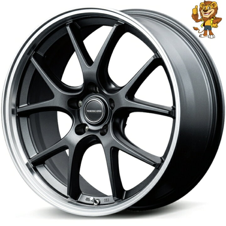 楽天市場】ホイール4本セット MID VERTEC ONE EXE5 V selection (SGM 