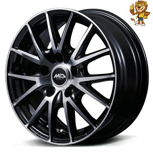 �z�C�[���̂�1�{ MID MID WHEELS SQ27 (BKP) 15�C���` 6.0J PCD:114.3/5H �C���Z�b�g:52 SQ27