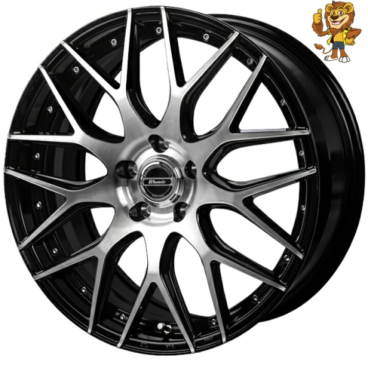 楽天市場】ホイール4本セット MONZA JAPAN Warwic MX-09 19インチ 8.0J 