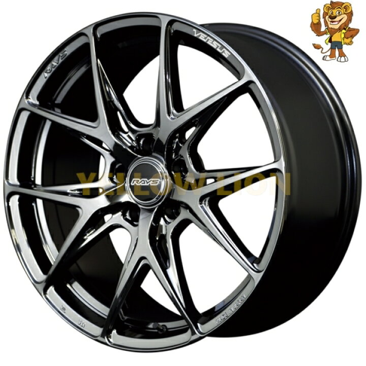 楽天市場】ホイール4本セット RAYS VERSUS VV21S (YNJ) 18インチ 9.5J 