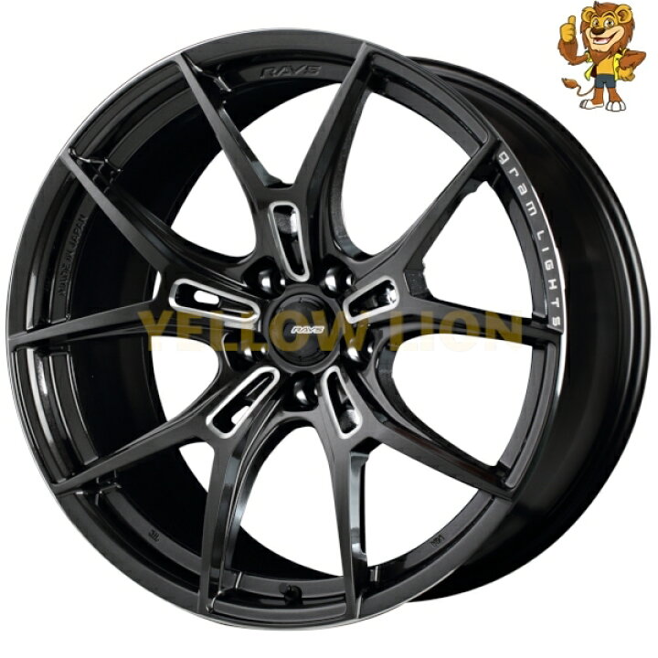 楽天市場】ホイール4本セット RAYS gramLIGHTS 57FXZ (AAC) 18インチ 