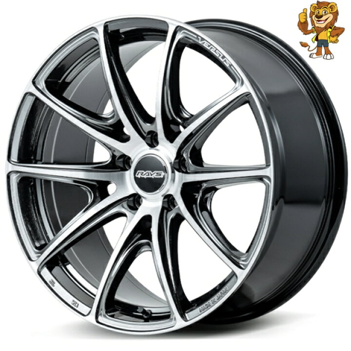楽天市場】ホイール4本セット RAYS VERSUS VV25R (YAJ) 19インチ 