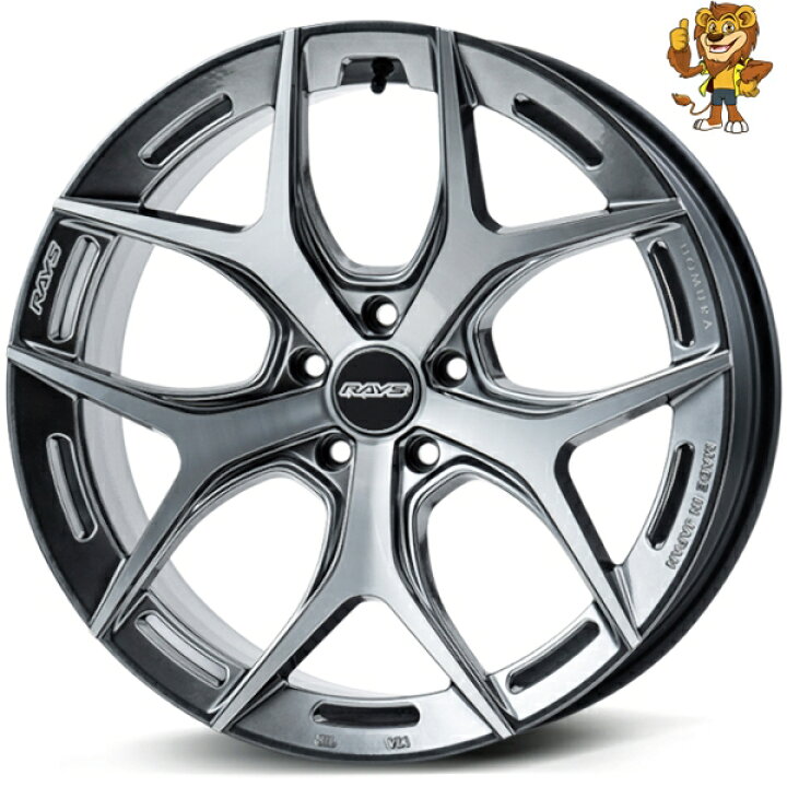 楽天市場】ホイール4本セット RAYS HOMURA 2x5FT (QAJ) 19インチ 