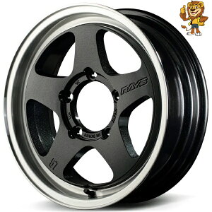 �z�C�[���̂�1�{ RAYS gramLIGHTS 57FR-X (6AZ) 16�C���` 5.5J PCD:139.7/5H �C���Z�b�g:20 �O�������C�c