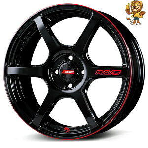 �z�C�[���̂�1�{ RAYS gramLIGHTS 57C6 TIMEATTACK EDITION (BLJ) 17�C���` 7.0J PCD:100/4H �C���Z�b�g:45 �O�������C�c