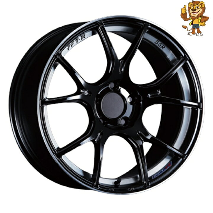 楽天市場】ホイール4本セット SSR GTX02 (GBK) 17インチ 7.0J 