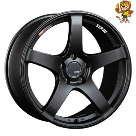 ホイール4本セット SSR GTV01 (FBK) 17インチ 7.0J PCD：114.3/5H インセット：50 フラットブラック 【法人宛て発送限定】