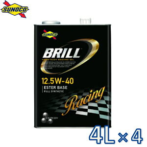 sunoco GWIC BRILL 12.5W-40 4L×4 u XmR