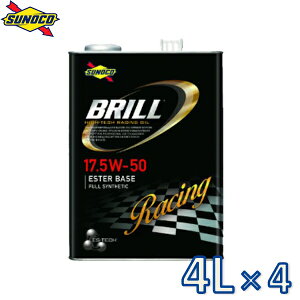 sunoco GWIC BRILL 17.5W-50 4L×4 u XmR