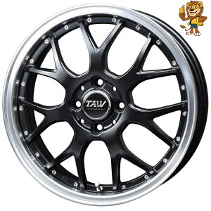 ホイールのみ1本 TAW Leowing M7 (SGB) 17インチ 7.0J PCD:100/4H インセット:45 レオウィング M7 【法人宛て発送限定】