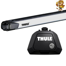 THULE ルーフキャリア 日産 ラフェスタ H16/12～ B30,NB30 ベースキャリアセット (スライドバー) フット710410/バー892 カーキャリア