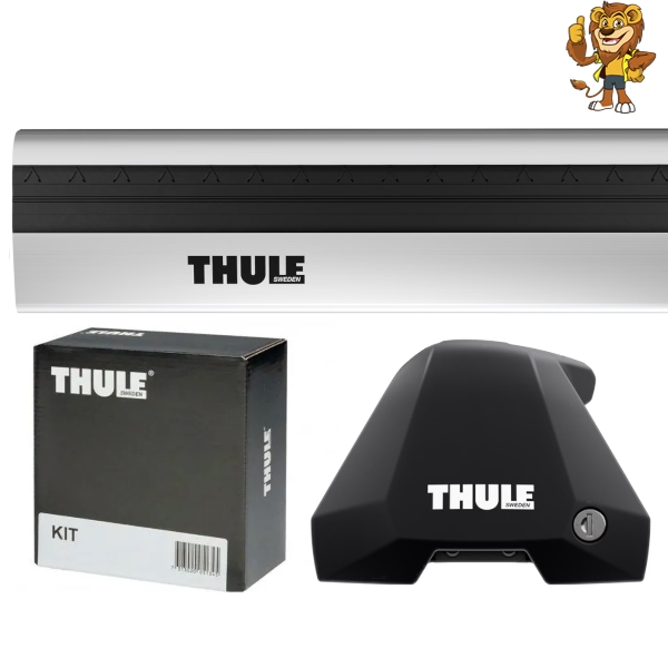 THULE AUDI A6 19〜  ベースキャリアセット (ウイングバーエッジ) フット7205 バー7215 7215 キット5202