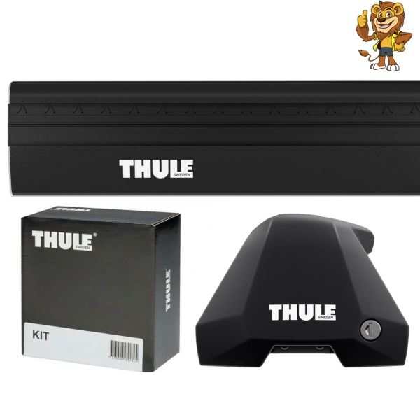 THULE AUDI A7 18〜  ベースキャリアセット (ウイングバーエッジ) フット7205 バー7215B 7215B キット5164