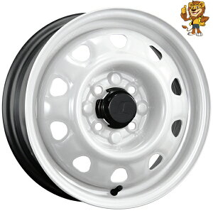 ホイール4本セット TOPY カラースチールホイール (ホワイト) 14インチ 5.0J PCD:100/4H インセット:38.5 プロボックス等に