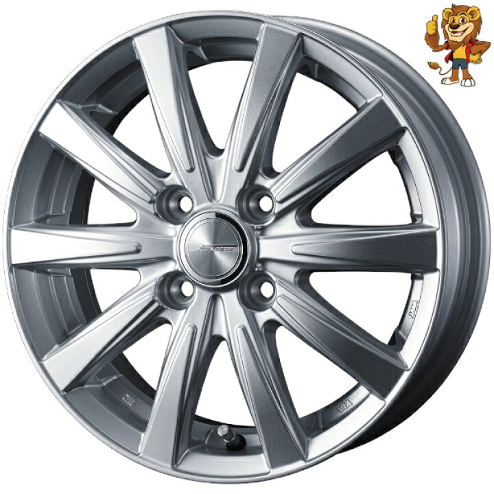 楽天市場】ホイール4本セット weds JOKER SPIRITS (SIL) 16インチ 5.5J 