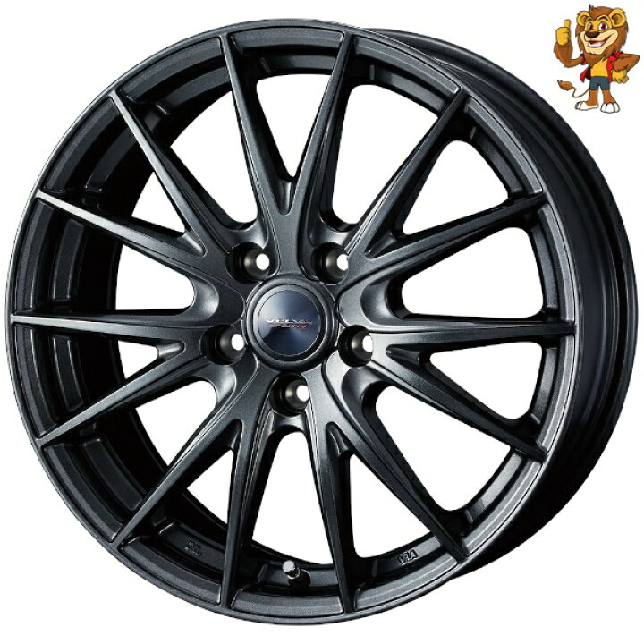 楽天市場】ホイール4本セット weds VELVA SPORT2 (GMT) 17インチ 7.0J 