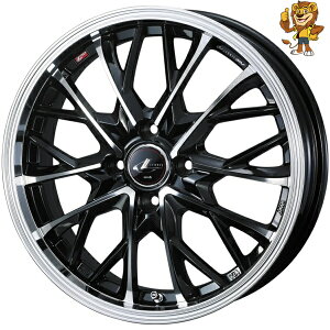 ホイール4本セット Weds LEONIS MV (PBMC) 17インチ 6.5J PCD:100/4H インセット:42 レオニス MV