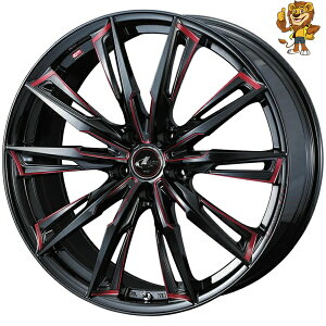 zC[4{Zbg Weds LEONIS GX (BK/SC(RED)) 20C` 8.5J PCD:114.3/5H CZbg:45 IjX GX