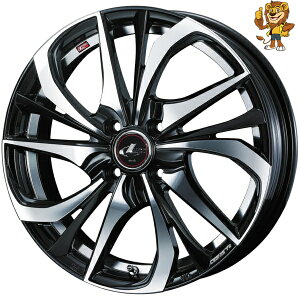 ホイール4本セット Weds LEONIS TE (PBMC) 17インチ 6.5J PCD:100/4H インセット:50 レオニス TE